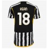 Juventus Moise Kean #18 Heimtrikot 2023-24 Kurzarm